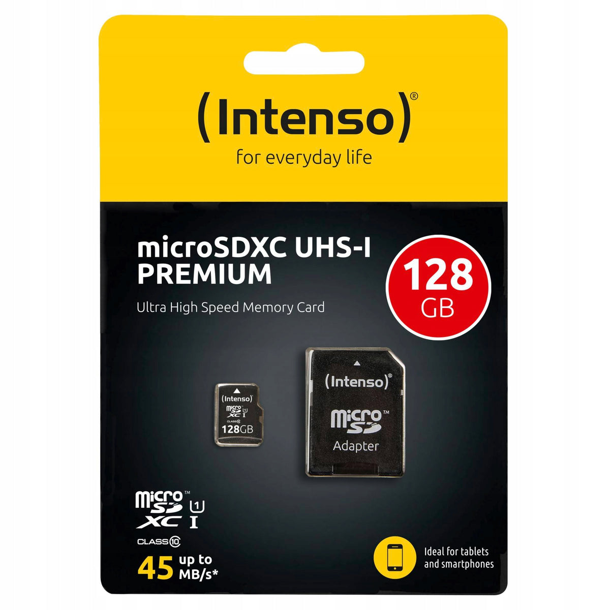 Intenso Premium 128GB Class 10 UHS-I microSDXC Card