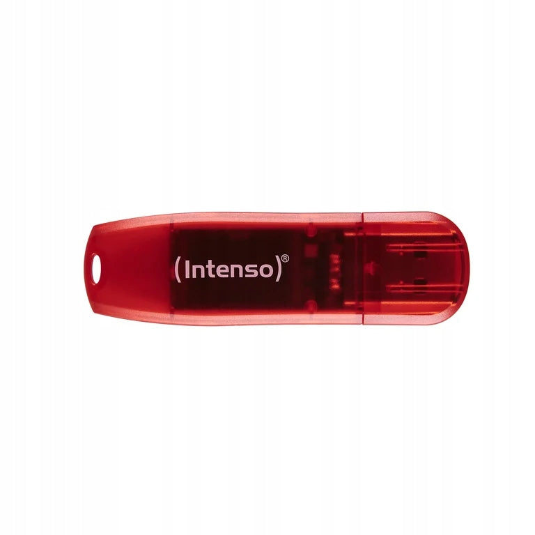 Intenso Rainbow Line USB Flash Drive 128GB USB Type-A 2.0 Red,...