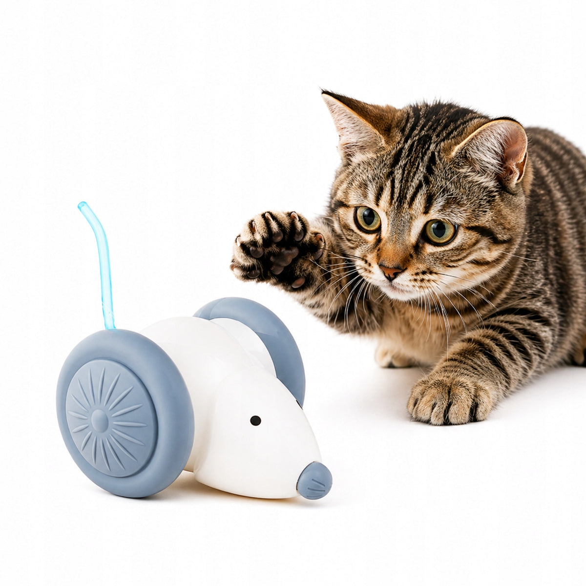 Interactive Cat Mouse Automatic USB Toy Escape Mouse 32Z