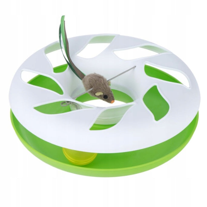Interactive toy for cat carousel for cat