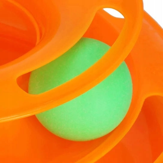 Interactive toy for cat tower with balls 3 levels of fun (U014) EAN (GTIN) 5903794637511