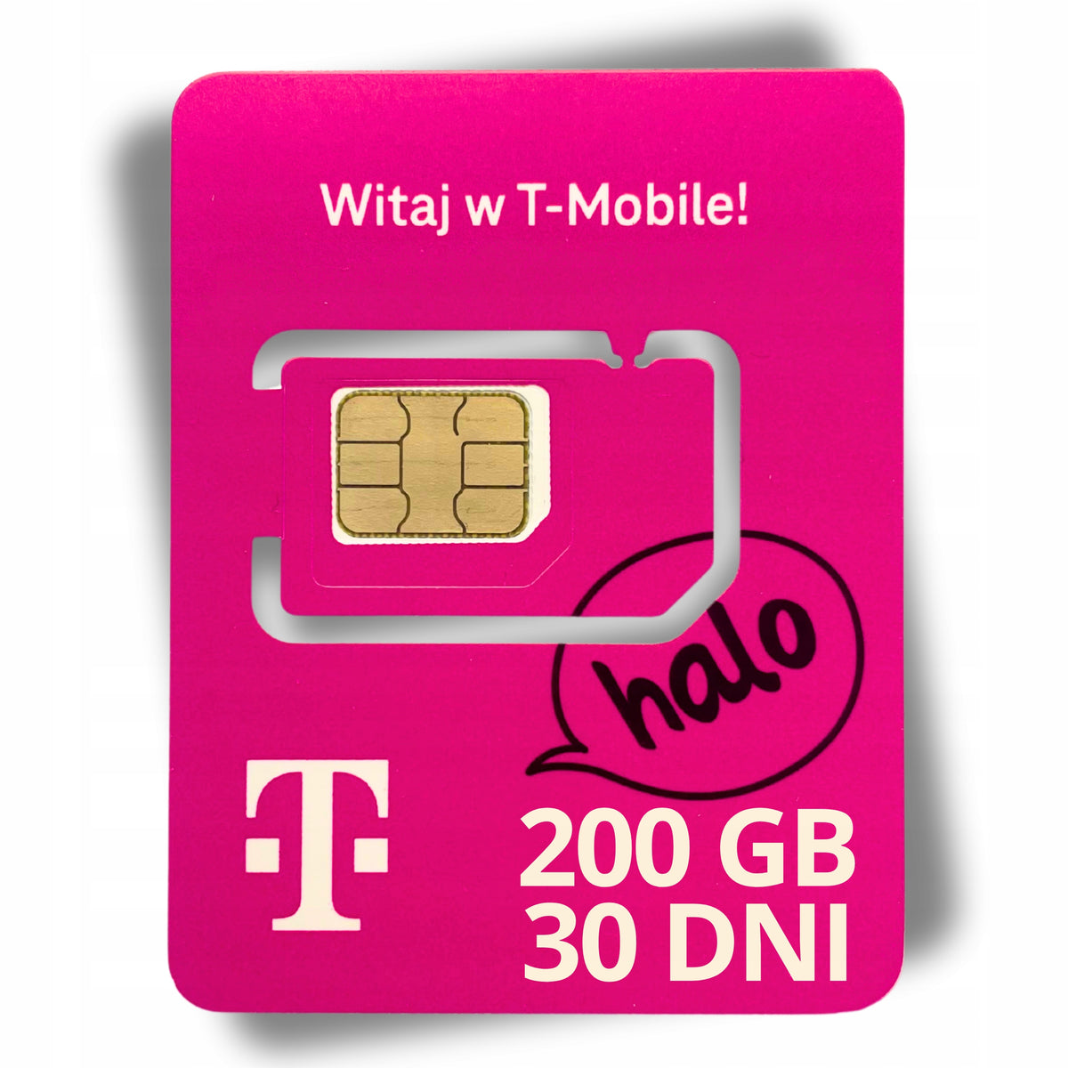 Internet Mobile T-Mobile LTE 4G 5G 200GB for 30 DAYS SIM card for Router
