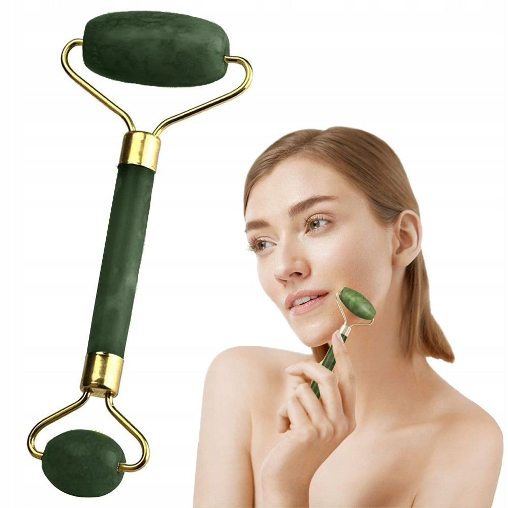 JADE FACE MASSAGER ROLLER JADE STONE ROLLER GUASHA SPA