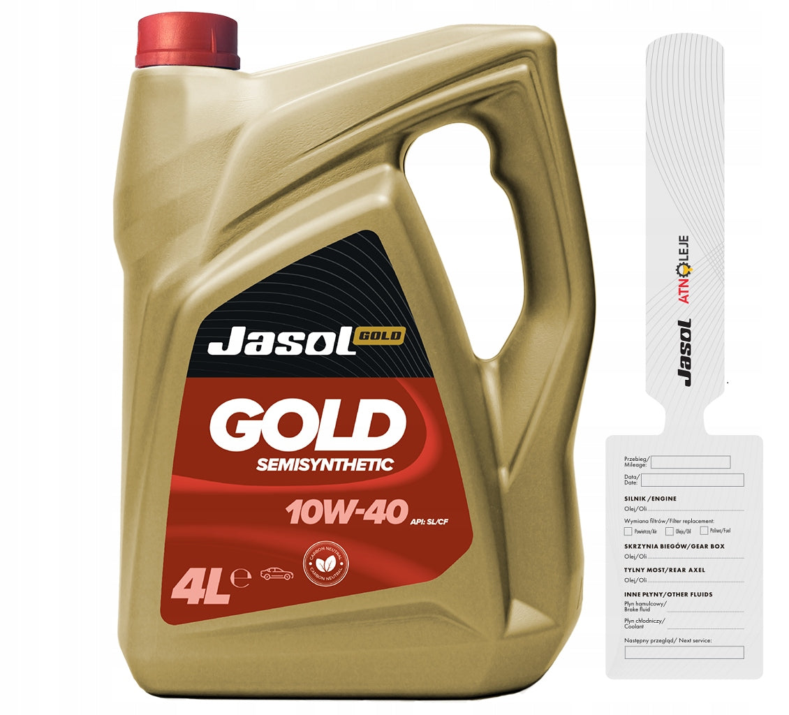 JASOL GOLD SL/CF 10W40 4L + HANGING