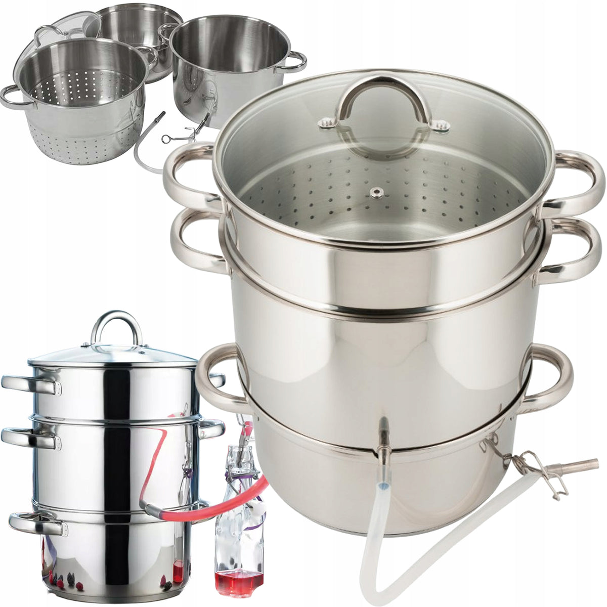 JUICER POT FOR JUICE 8L FOR INDUCTION COOKER
