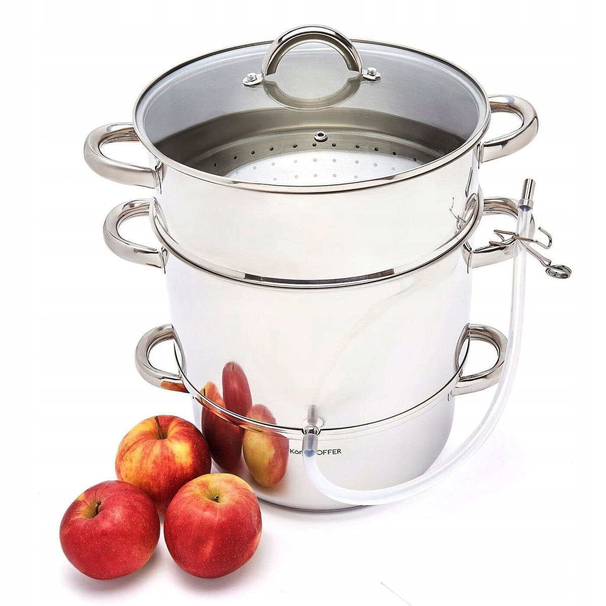 JUICER STEAM POT 5L, INDUCTION, STAINLESS, NEW