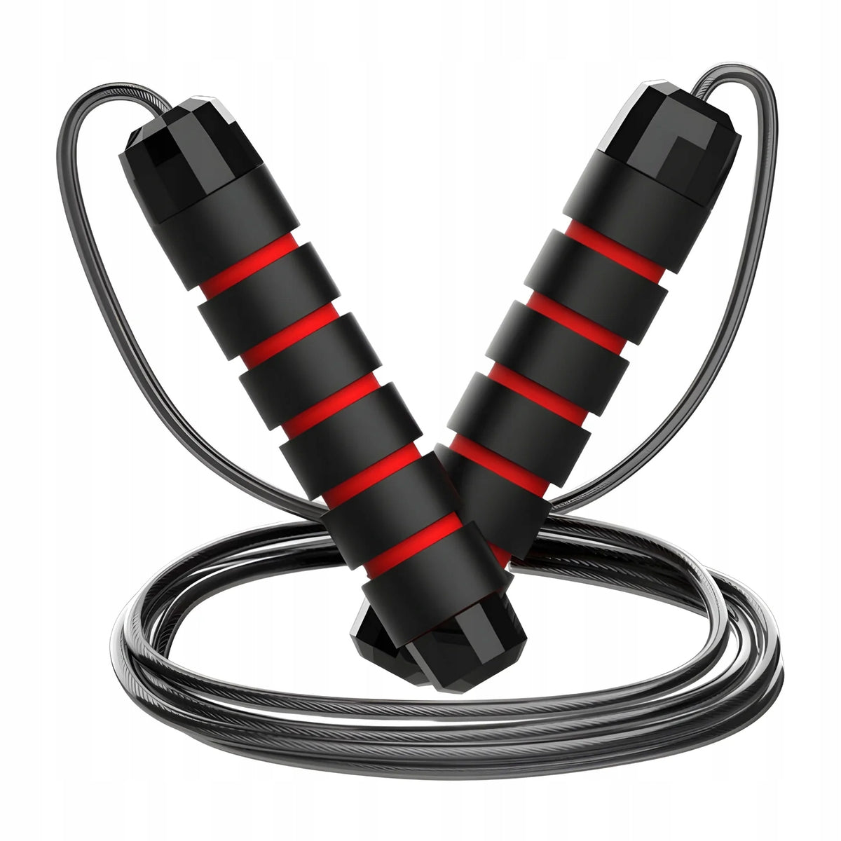 Jump Rope Professional Boxing 2 Pcs Adjustable Bearings Fitness Training Packaging status original