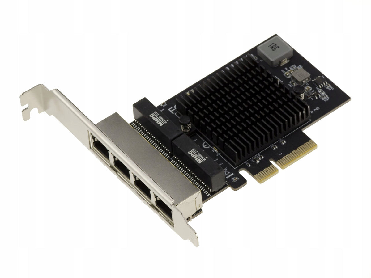 KALEA-INFORMATIQUE PCIe 2.5G 4xRJ45 Network Card Realtek RTL8125