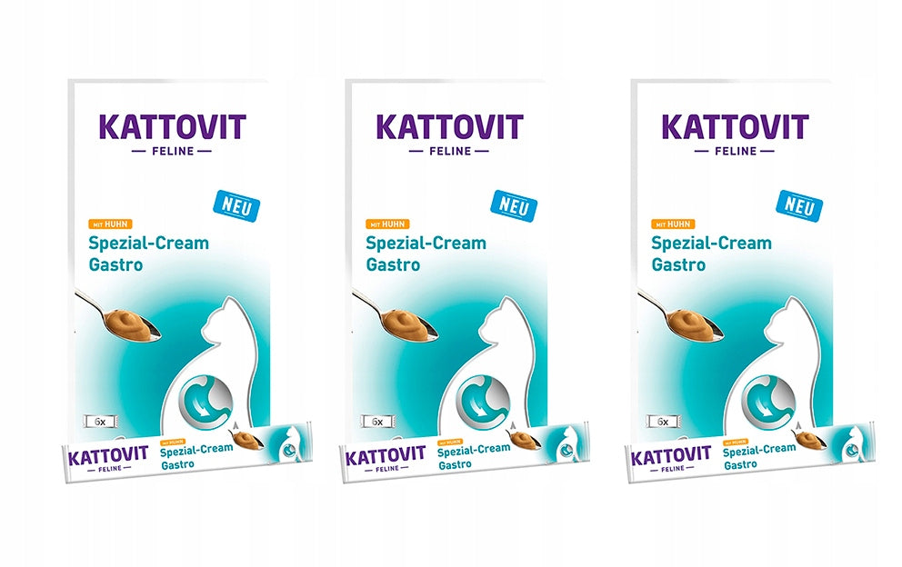 KATTOVIT PASTA GASTRO CREAM 6X15G