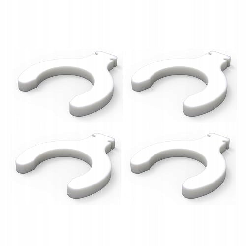 KERMI FLAT HEATER CLIPS COVER ATTACHMENT 4 PCS FOR HOME