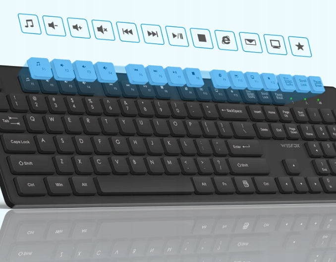 KEYBOARD AND MOUSE WIRELESS BLUETOOTH SET QWERTY G9300 Manufacturer code X0011AIS23