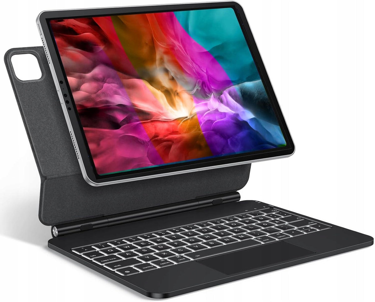 KEYBOARD CASE FOR IPAD 11 PRO TECURS MAGNETIC WIRELESS AZERTS