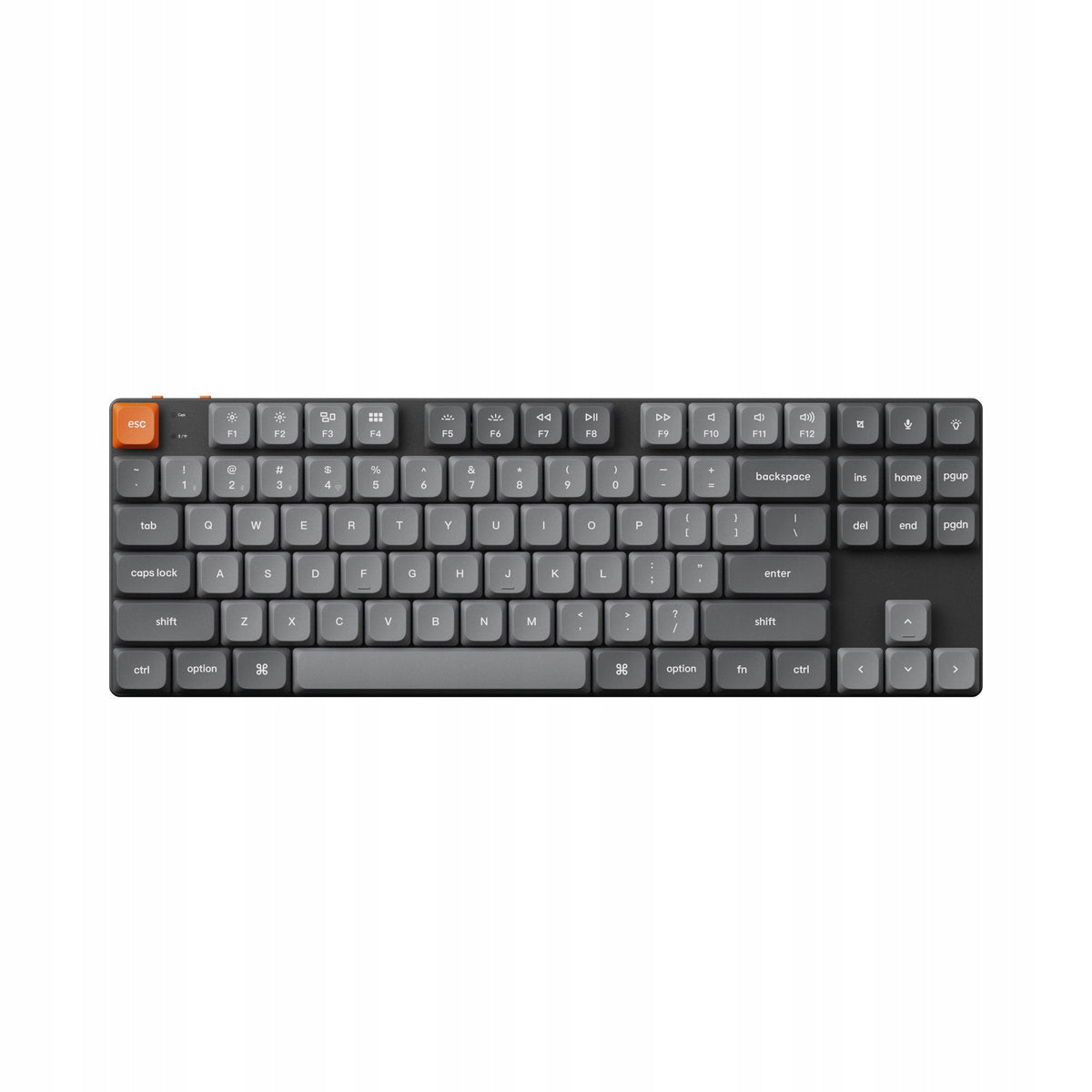 KEYCHRON K1 Max QMK/VIA Wireless Mechanical Keyboard K1M-A3 Color gray