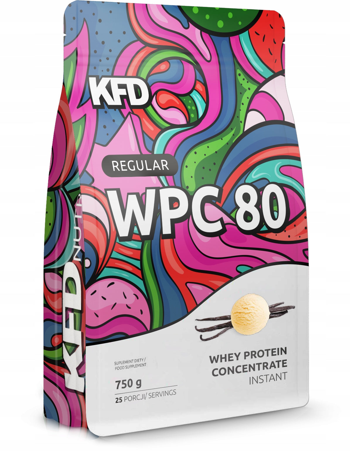 KFD REGULAR WPC 80 PROTEIN VANILLA CONCENTRATE