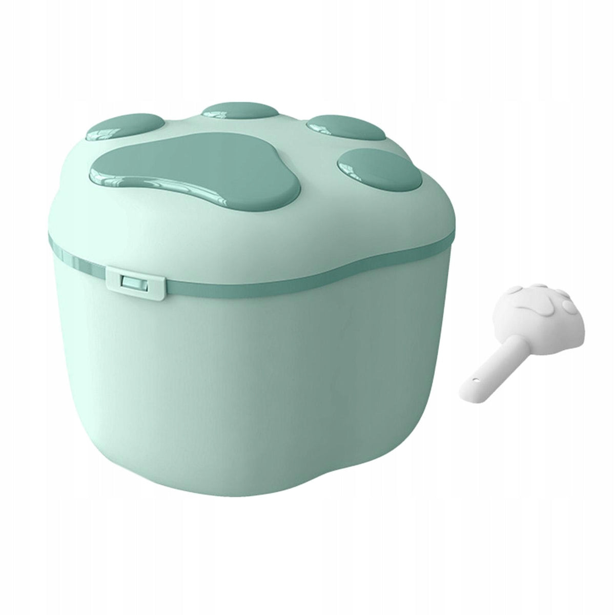 KG lb Large Pet Dog Cat Food Storage Container Cereal Rice Flour Green