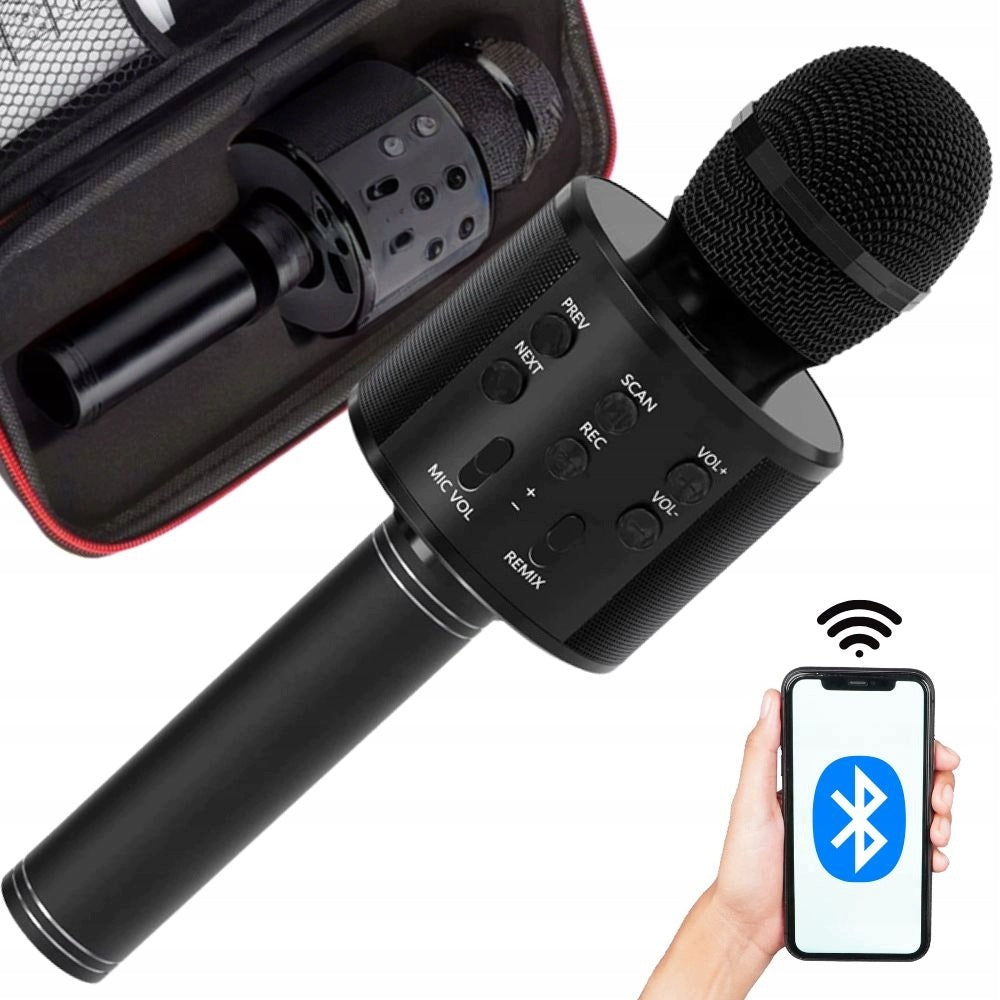 KIDS MICROPHONE WIRELESS KARAOKE BLUETOOTH SPEAKER FOR GIFT