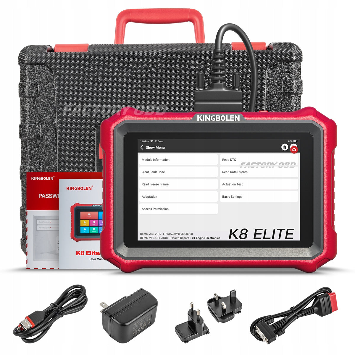 KINGBOLEN K8 ELITE OBDII DoIP PRO DIAGNOSTIC INTERFACE