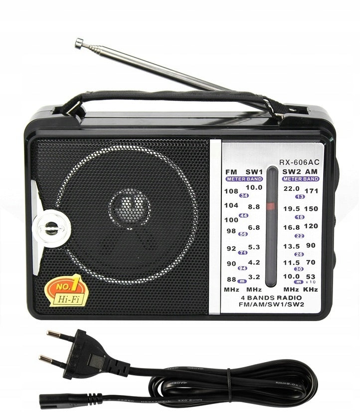 KITCHEN RADIO 230V PORTABLE BATTERY OPERATED R20 FM AM SW Brand Azaris