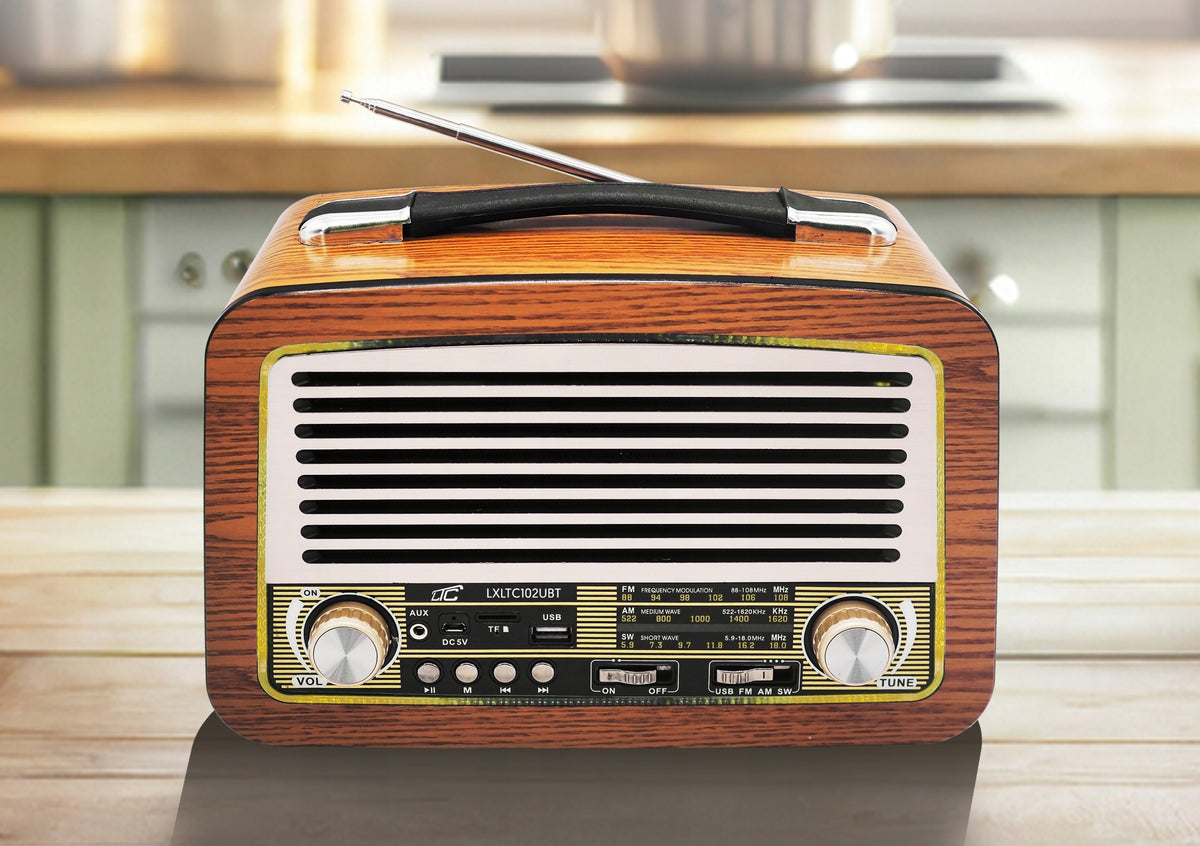 KITCHEN RADIO BATTERY PORTABLE BLUETOOTH NETWORK BUILDING BATTERIES Packaging status original