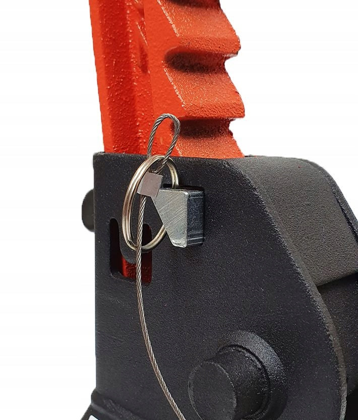 KOBYŁKA SUPPORT STANDS WITH LOCK RUBBER 2x 3 TONS RATCHET MECHANISM Manufacturer code OT761