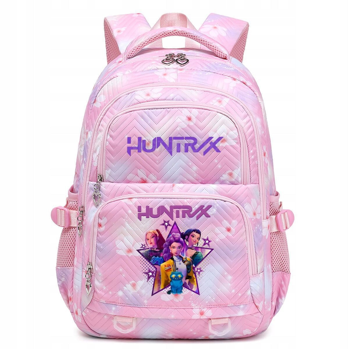 KPop Demon Hunters Backpack, School Printed Backpack, Large Capacity,