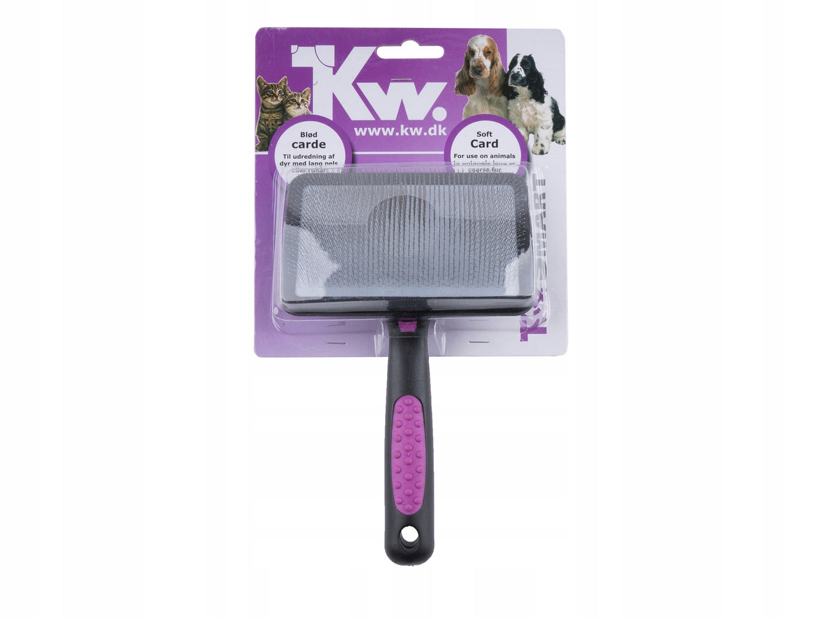 KW Smart - Slicker Brush - soft poodle brush, XL