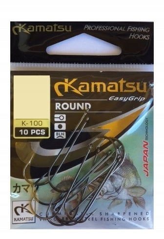 Kamatsu HOOKS ROUND for side strap No. 6, with spinning eye