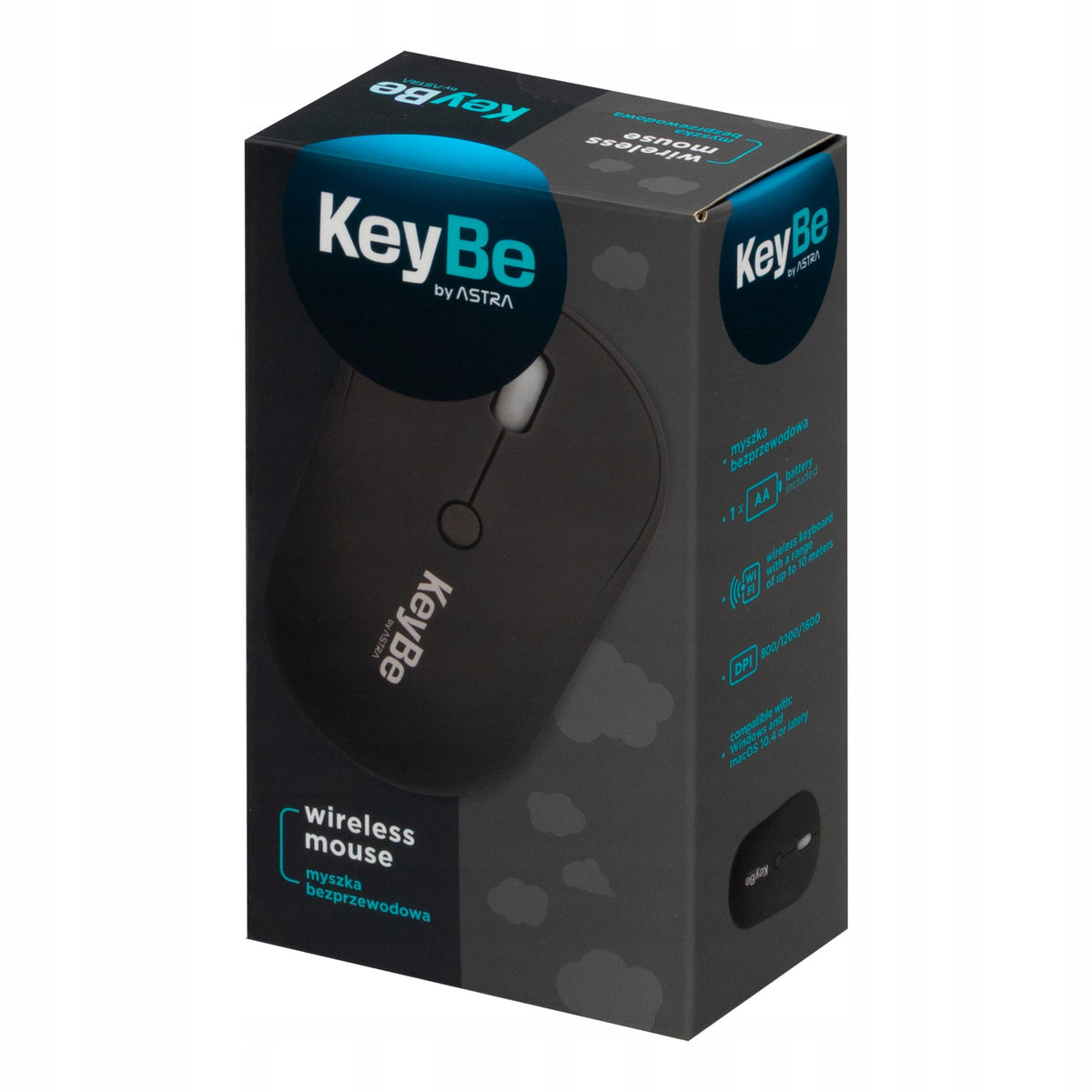 Keybe Wireless Mouse - Black