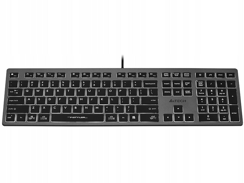 Keyboard A4TECH FSTYLER FX60H (White Backlit)
