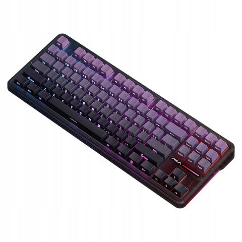 Keyboard AULA Gasket F87 Pro Black RGB Mechanical