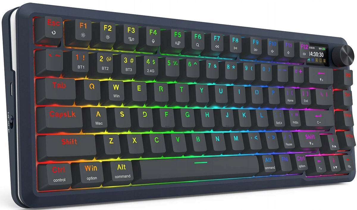Keyboard REDRAGON K708-RGB-PRO FLEKACT Batteries included no
