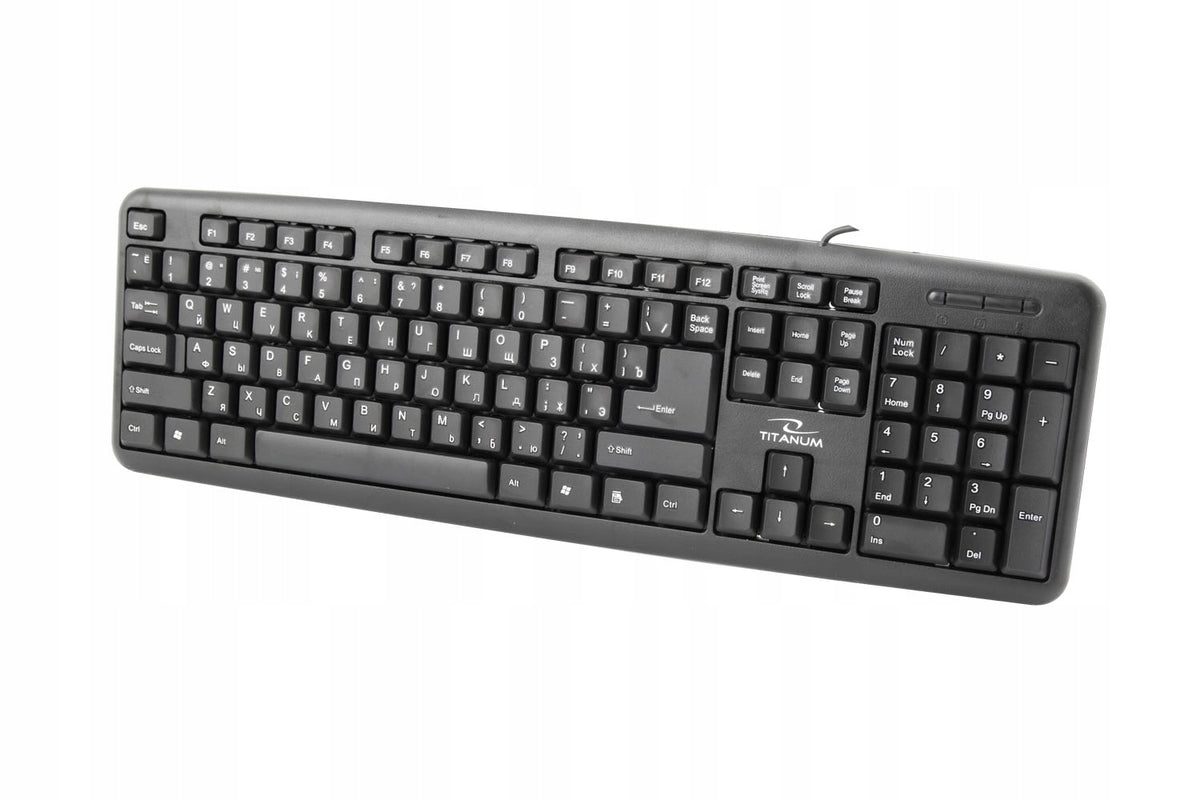 Keyboard USB Cyrillic RU/UA Russian layout Packaging status original