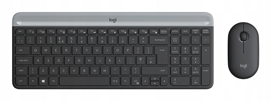 Keyboard and mouse LOGITECH MK470 wireless set GRAPHITE