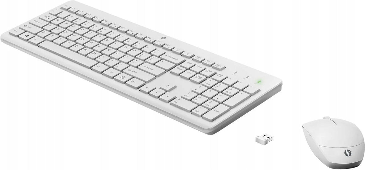 Keyboard and mouse set HP 230 Combo white Manufacturer code 3L1F0AA
