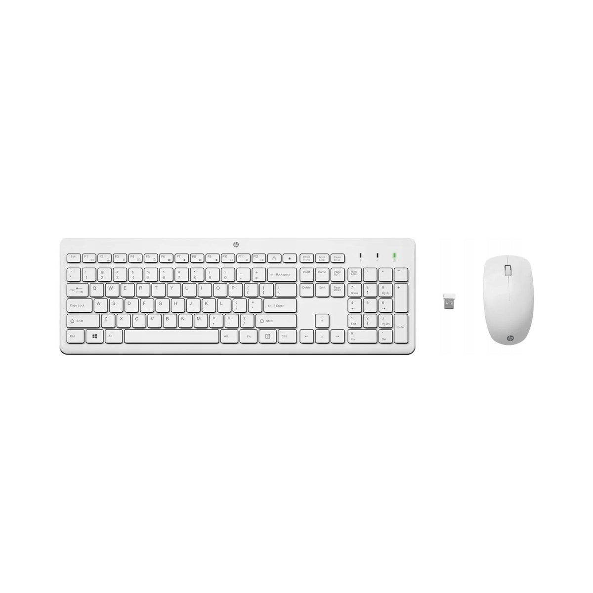 Keyboard and mouse set HP 230 Combo white