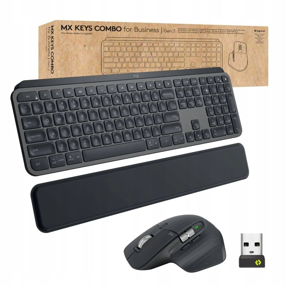 Keyboard + mouse Logitech Logitech MX Keys Business 2gen (920-010933)