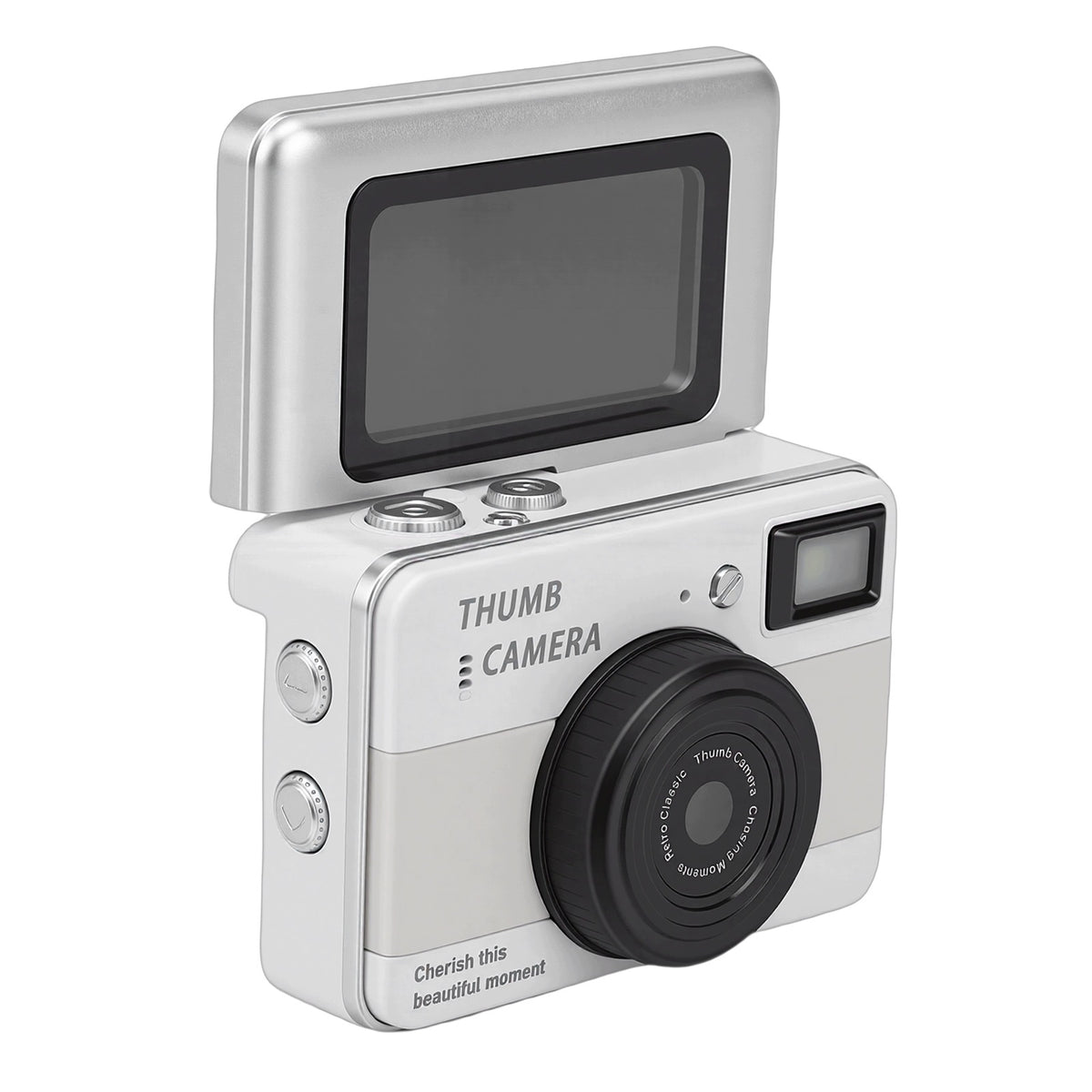 Keychain Camera 4K 68MP Digital Camera With 1,47 Inch Tilting YG