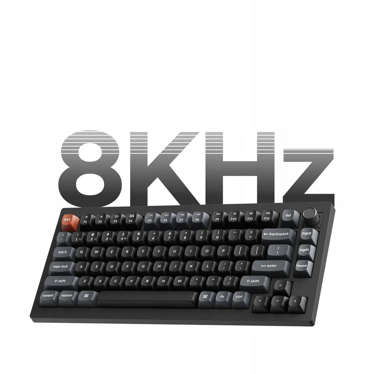 Keychron V1 Ultra 8K Wireless Mechanical Keyboard POM Switch Brown Packaging status original
