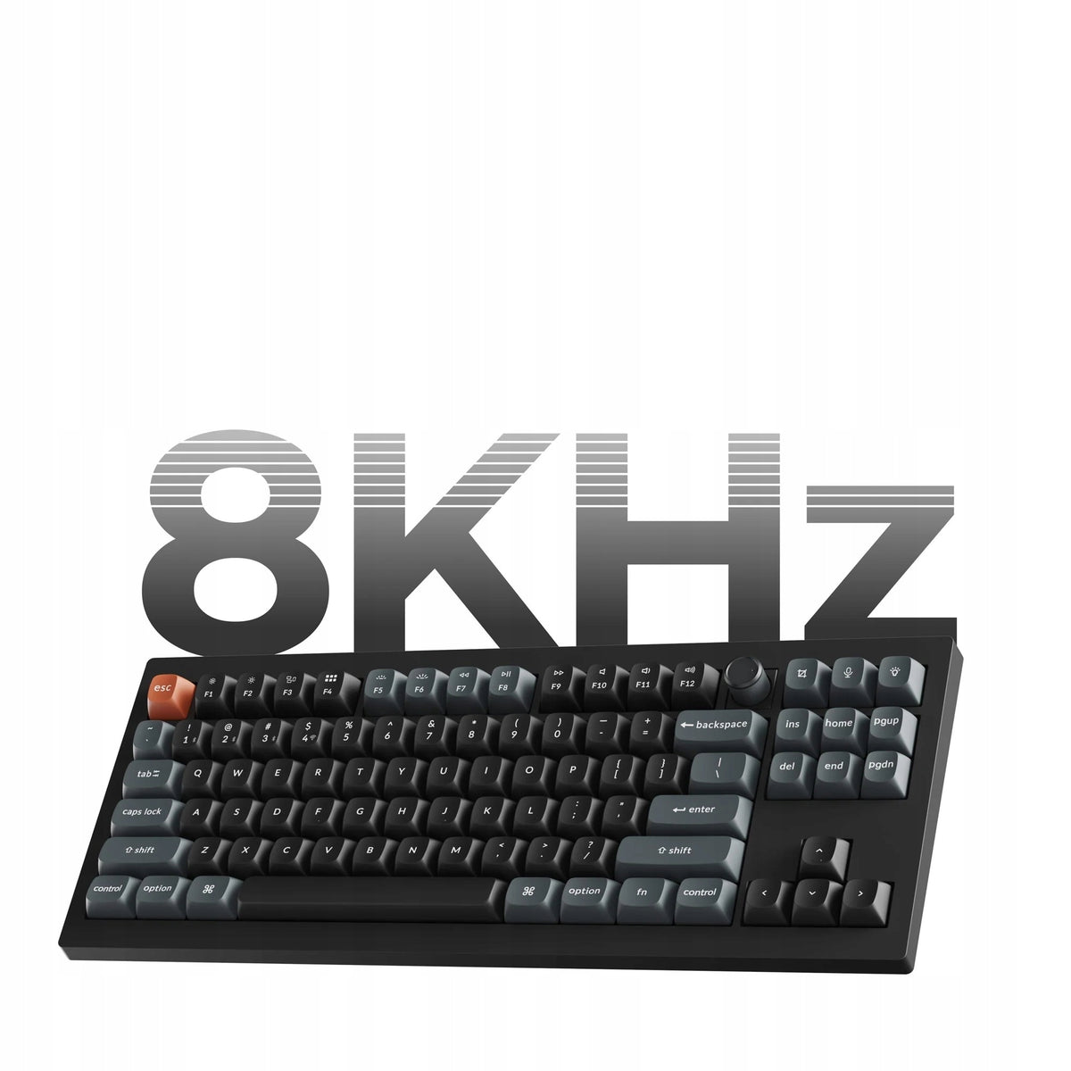 Keychron V3 Ultra 8K Wireless Mechanical Keyboard with POM Brown Switches Packaging status original