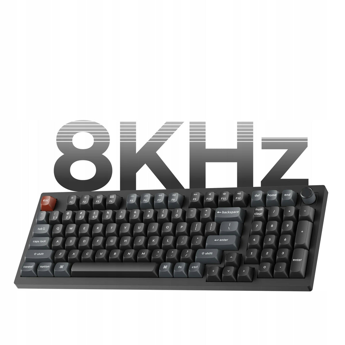 Keychron V5 Ultra 8K Wireless Mechanical Keyboard POM Switch Brown Packaging status original