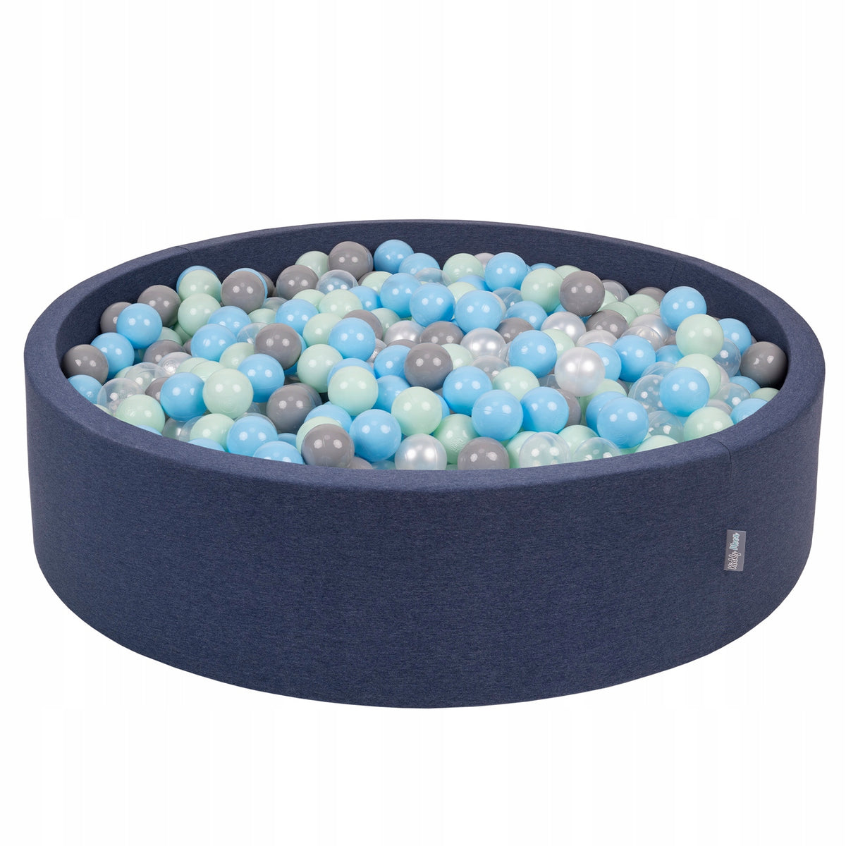 KiddyMoon Dry Round Pool with Ball 300 Pcs