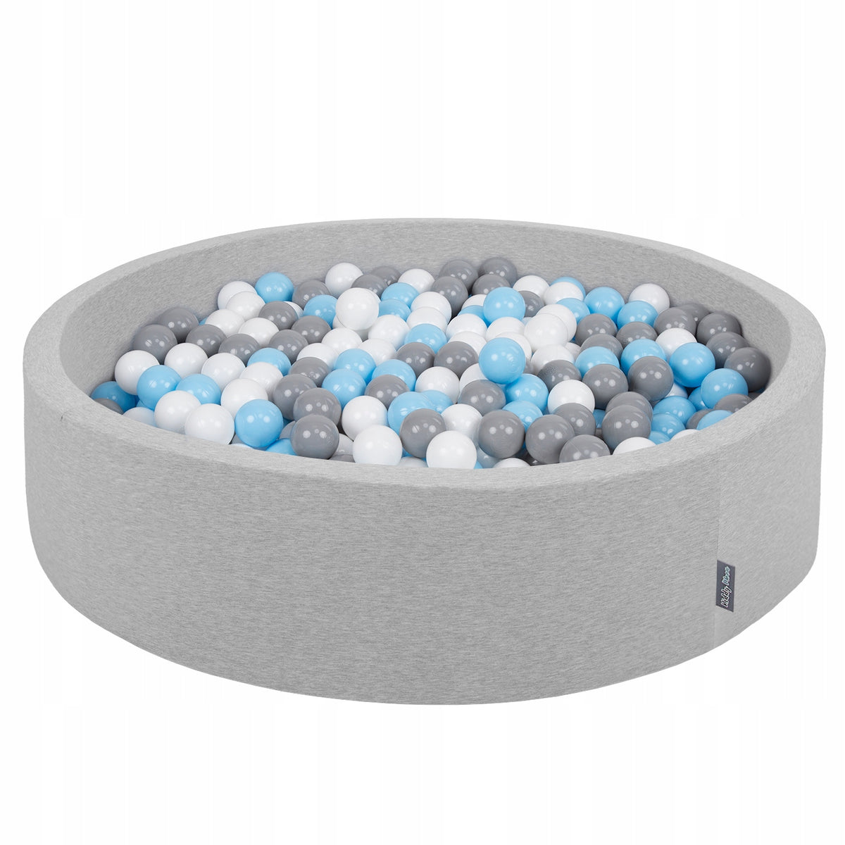 KiddyMoon Dry Round Pool with Ball 600 Pcs