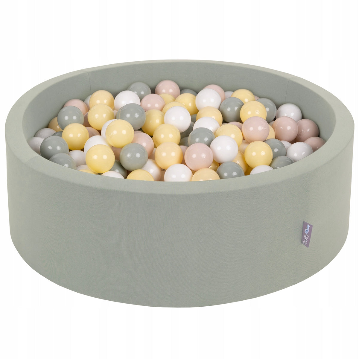 KiddyMoon Dry Sage Pool Round 200 Balls FOR KIDS