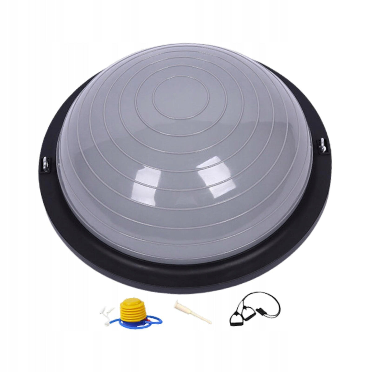 Kids Balance Pod Resistant Bands Exercise Training Dot Half Dome Gray