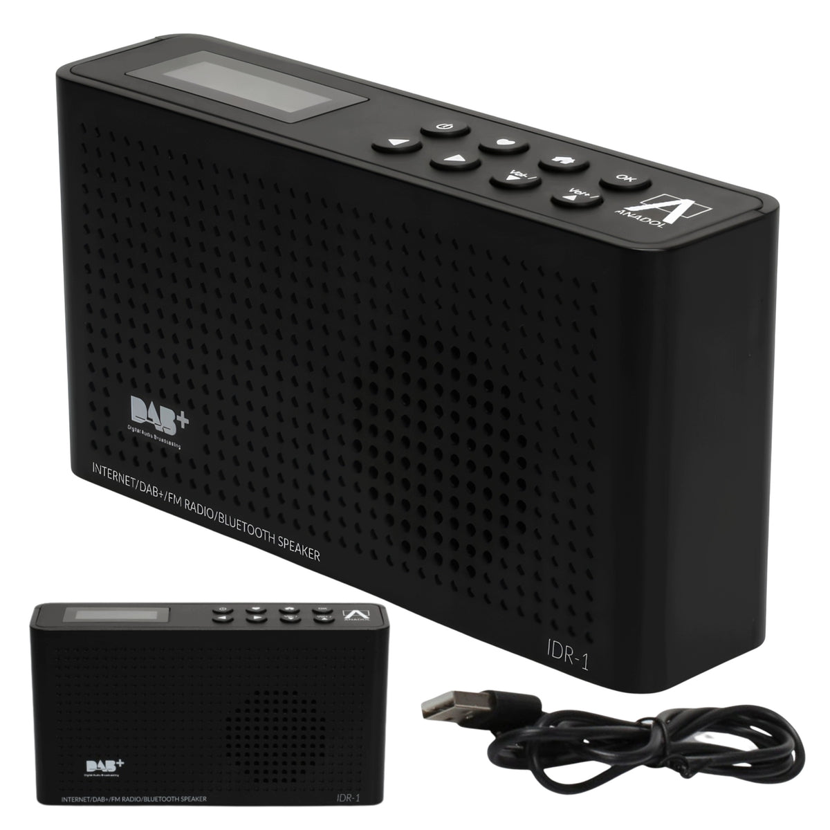 Kitchen Radio Portable Internet Digital Bluetooth for Rechargeable Battery