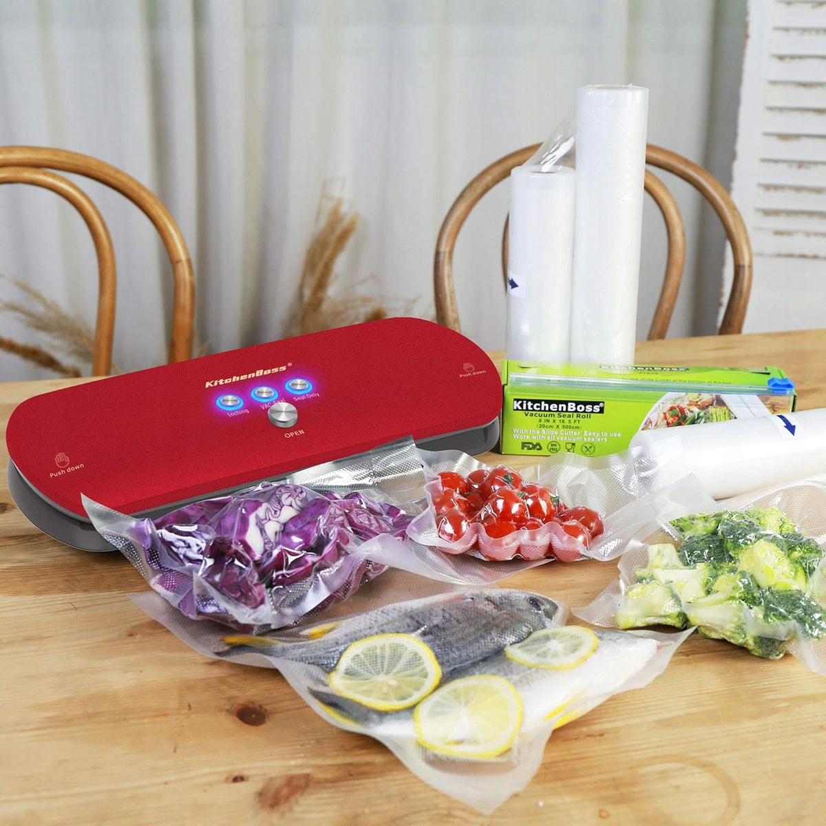 KitchenBoss Food Vacuum Welding Machine 100W Manufacturer code KG200SIT