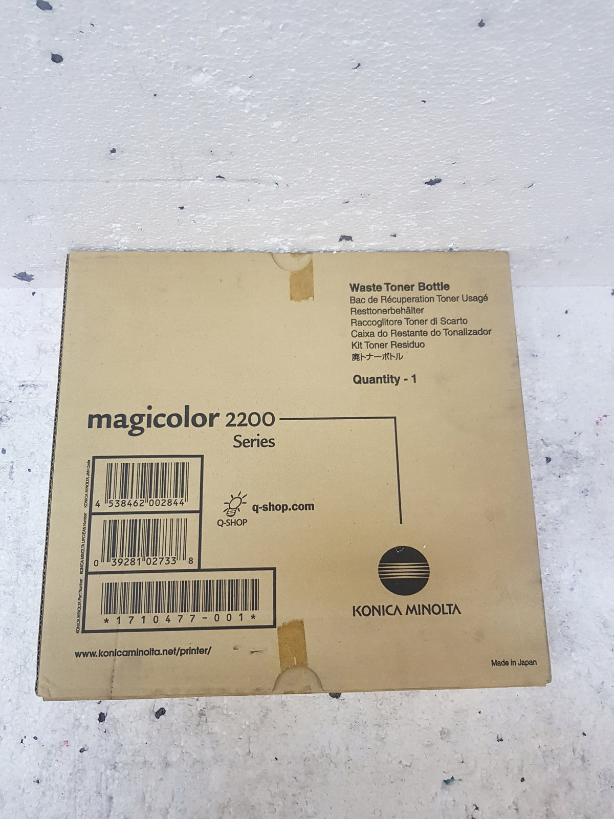 Konica Minolta 2200 Waste Toner Container