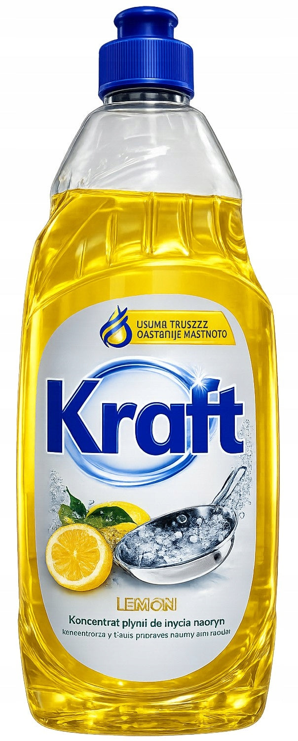 Kraft Lemon Concentrate Dishwashing Liquid 850ml