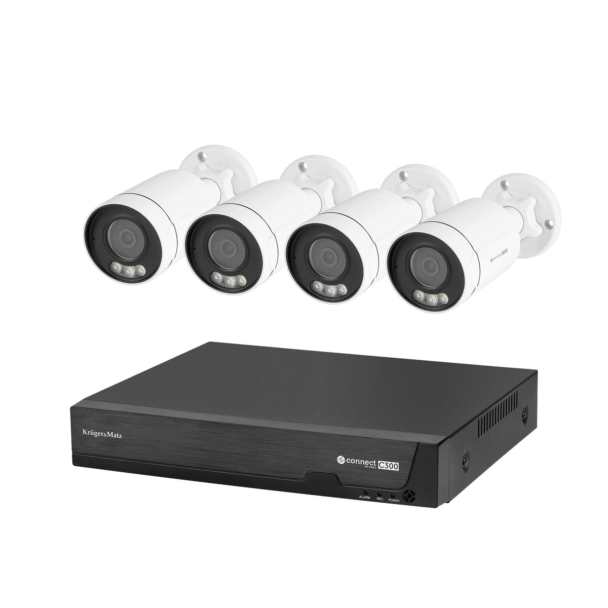 Kruger&amp;Matz Connect C300 IP dohledová sada