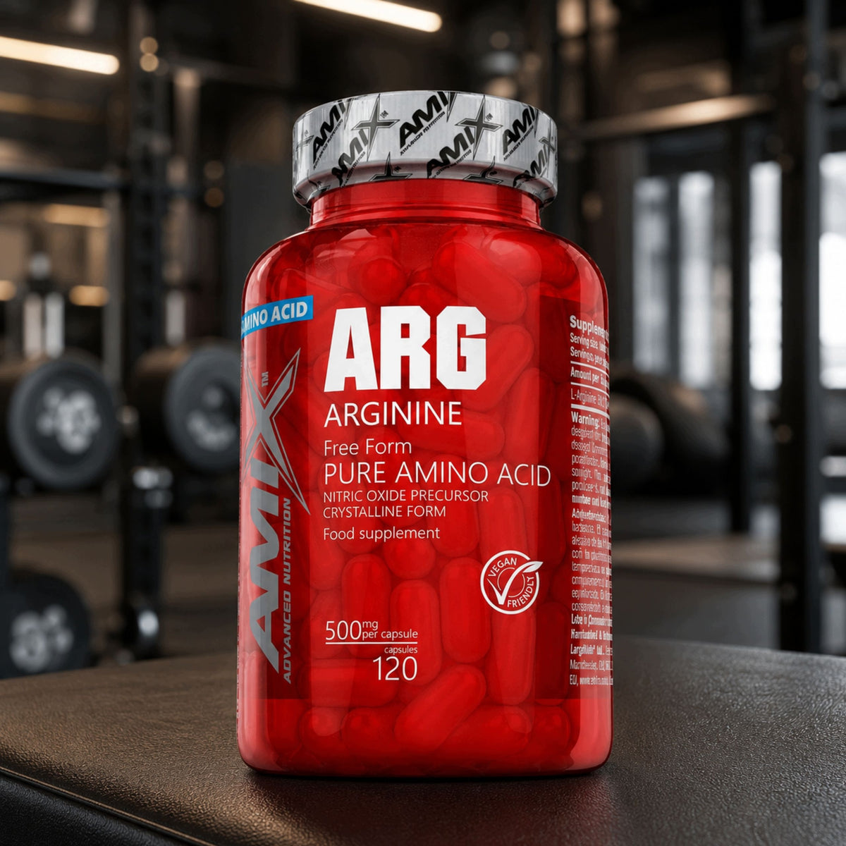 L-Arginine 2000 Pre-Workout - Caffeine-Free Muscle Pump Packaging status original
